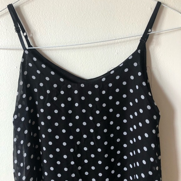 ❤️Polka Dot Black and White Dress Lightweight - Picture 4 of 5